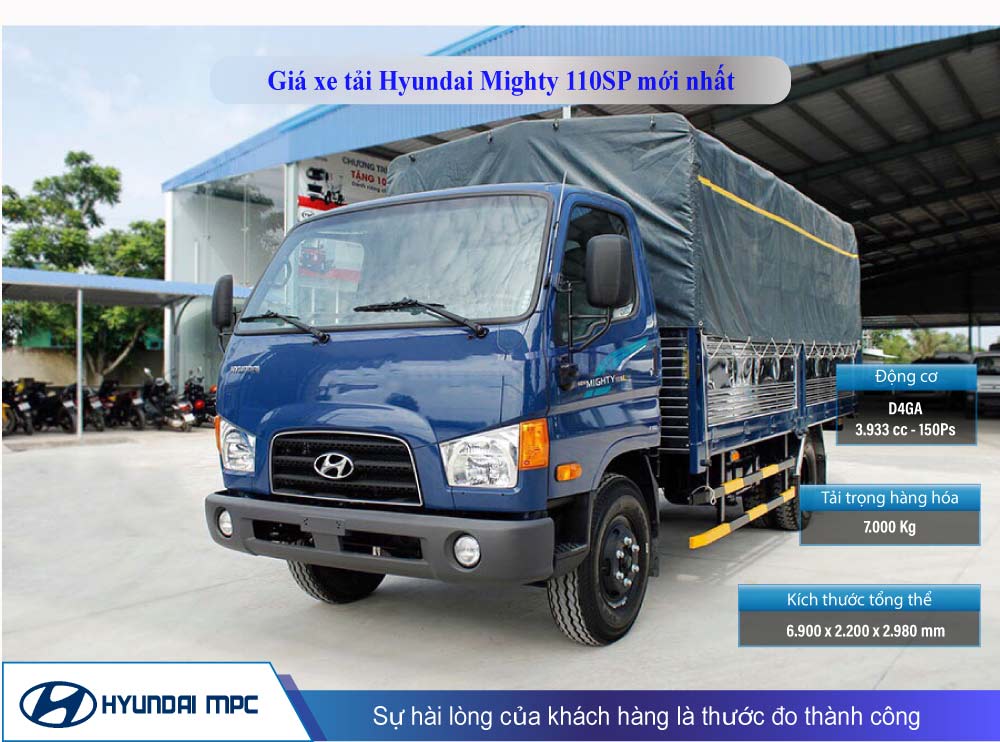 Xe tải Hyundai 1110SP lắp ráp bởi Thành Công